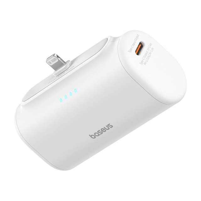 Powerbank OS-Baseus Compact IP 5000mAh 20W (hvid)