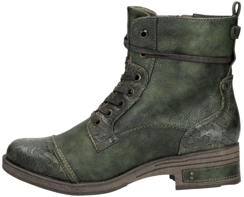 Mustang Dames veterschoenen groen