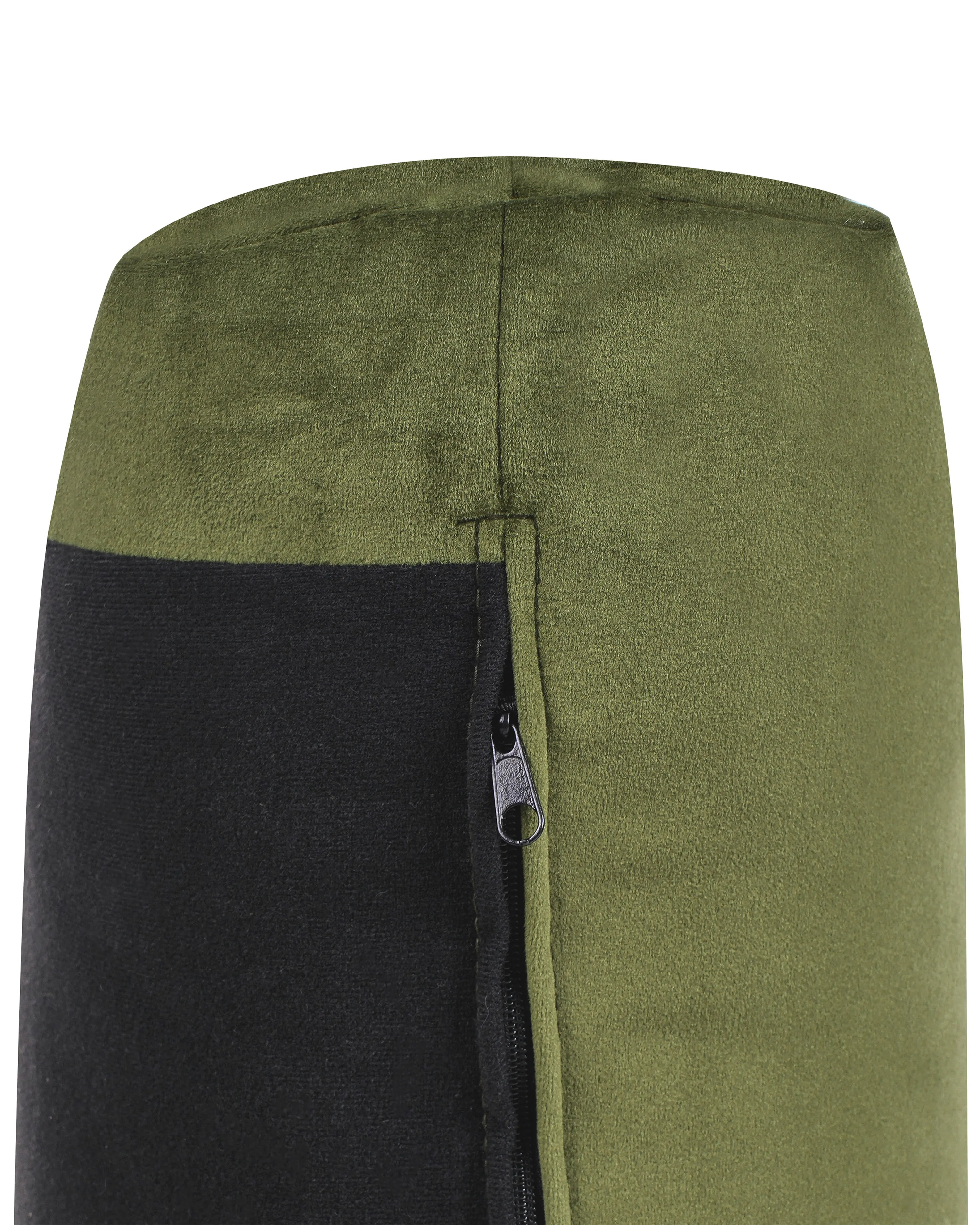 Fauteuil LUVOS Fluweel Groen