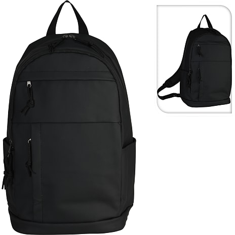 Zip rygsæk 25 Liter - sort