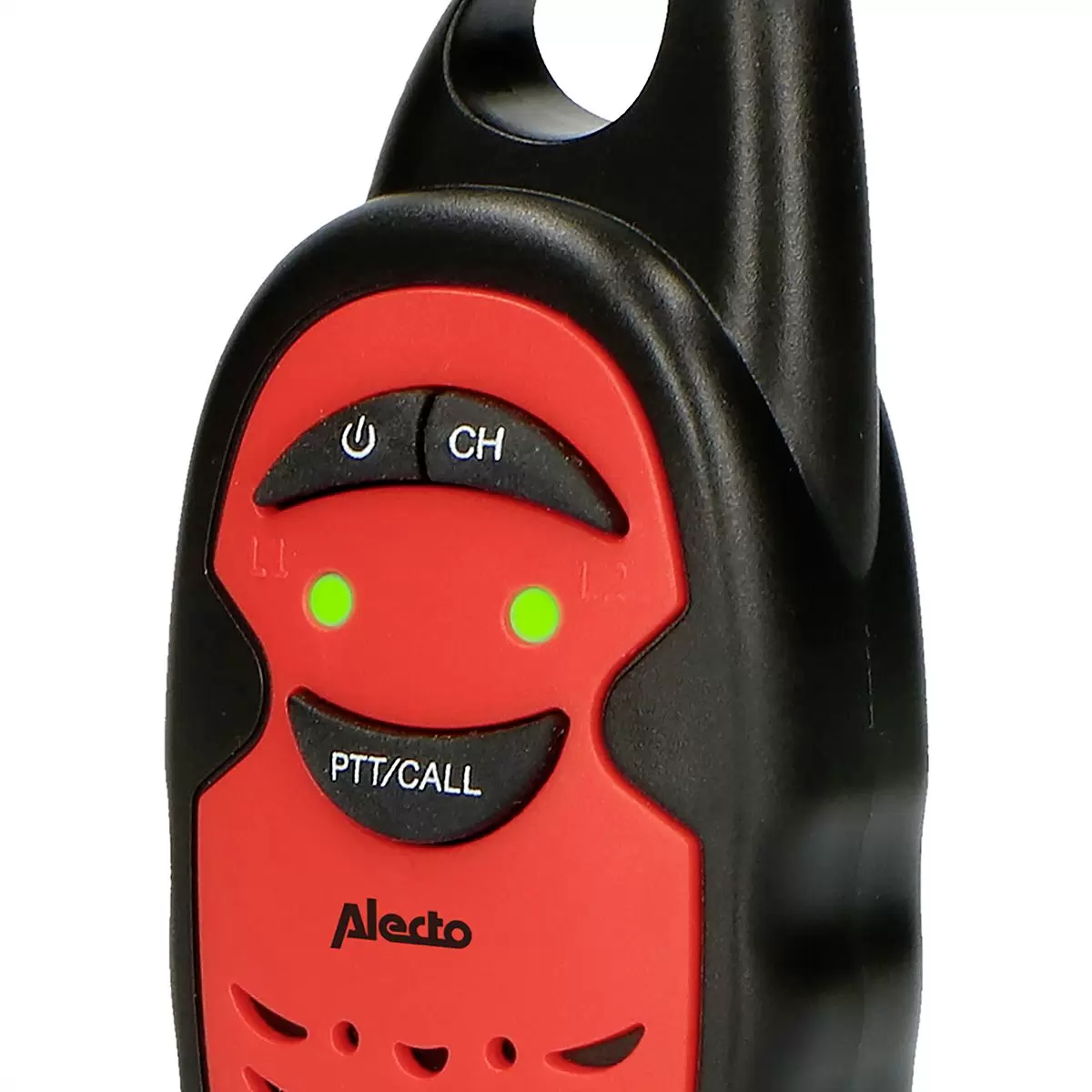 Walkie Talkie FR-05RD ALECTO schwarz,rot