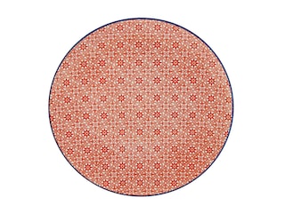 CreaTable Speiseteller MEDITERRAN 4er Set 27 cm rot