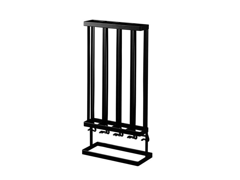 Yamazaki Kapselspender Tower Kapseln, Schwarz Kaffeekapselhalter