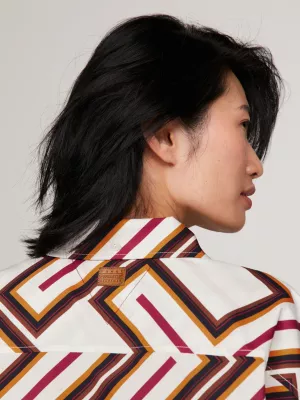 Camisa Tommy x Pendleton Prep Valley Stripe TH Monogram