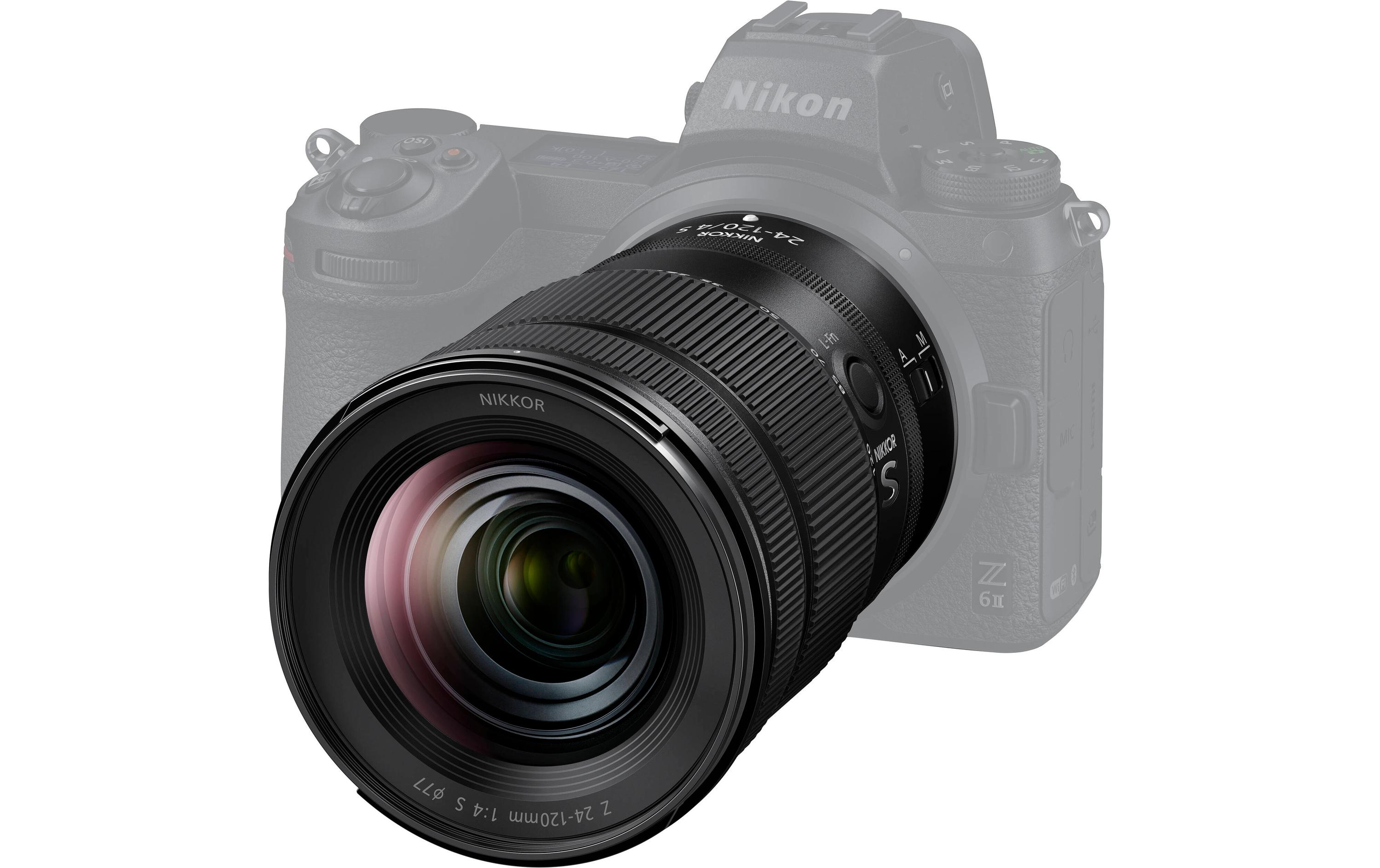 Zoomobjektiv NIKKOR Z 24-120mm F/4 S Nikon Z<br>Äusserst vielseitiges Weitwinkel-Tele-Zoomobjektiv