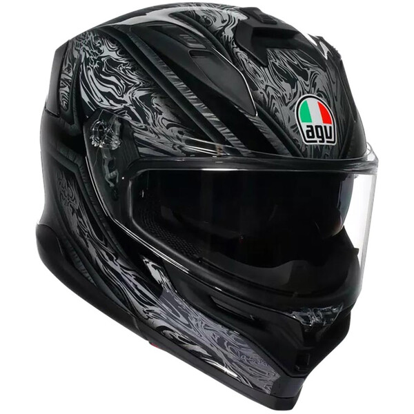 AGV - Casque K7 Damascus Noir / Argent