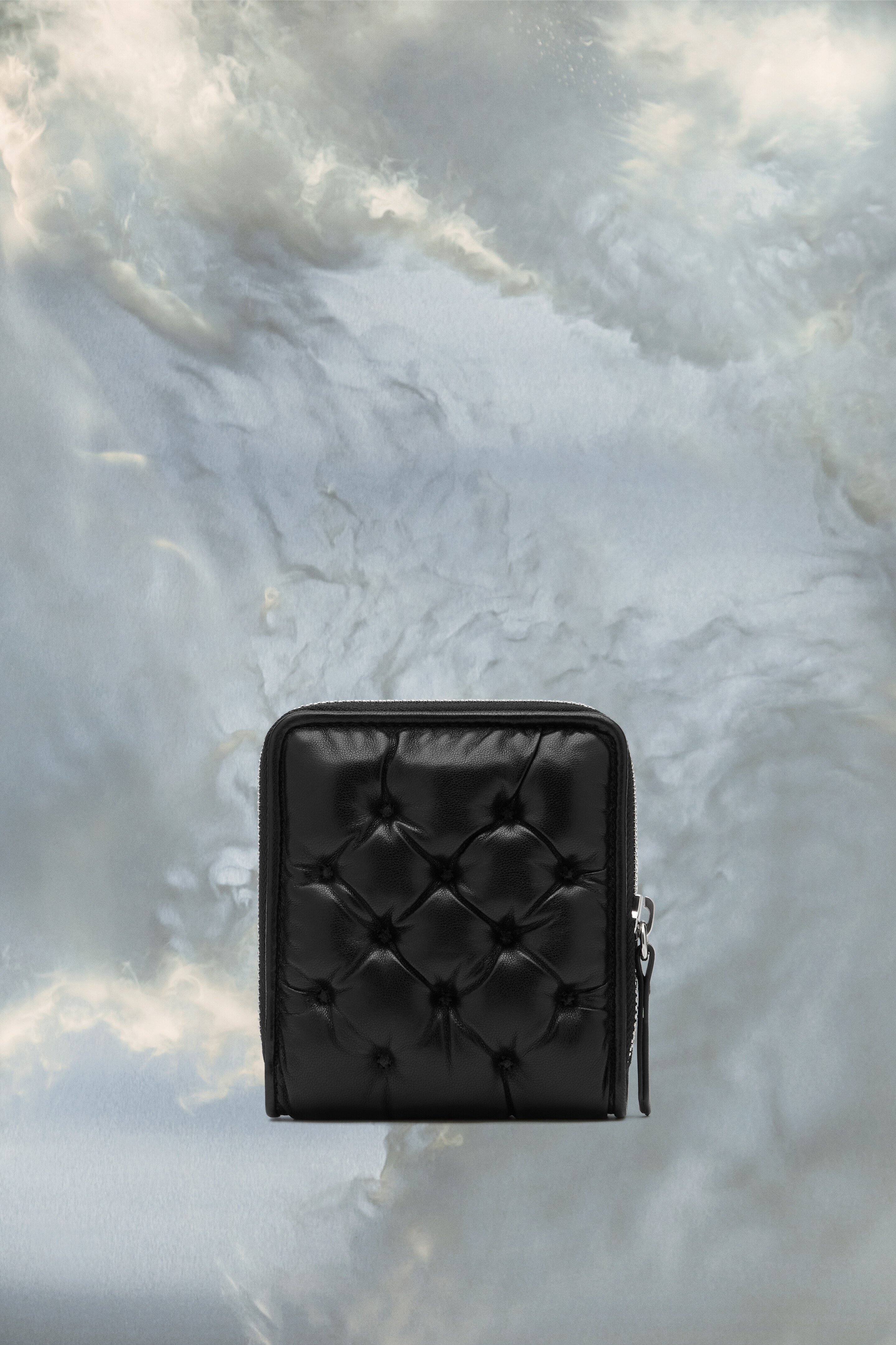 Portefeuille brodé Glam Slam Noir