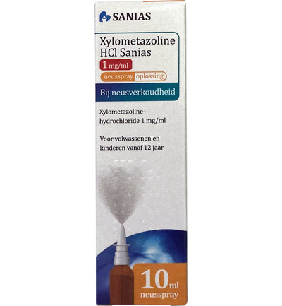 Sanias Xylometazoline HCI 1mg spray (10 ml)
