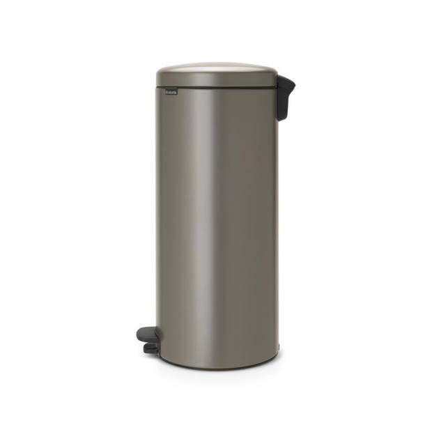 Brabantia newIcon pedaalemmer 30 liter met kunststof binnenemmer - Platinum