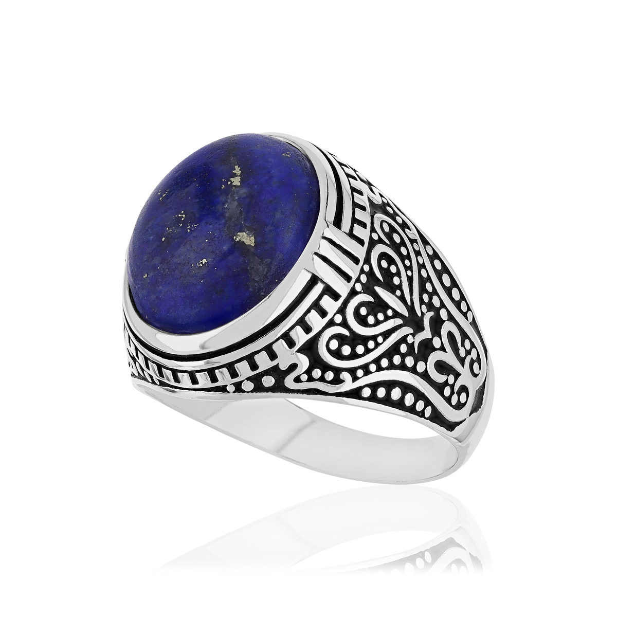 Bague argent 925 lapis lazulis