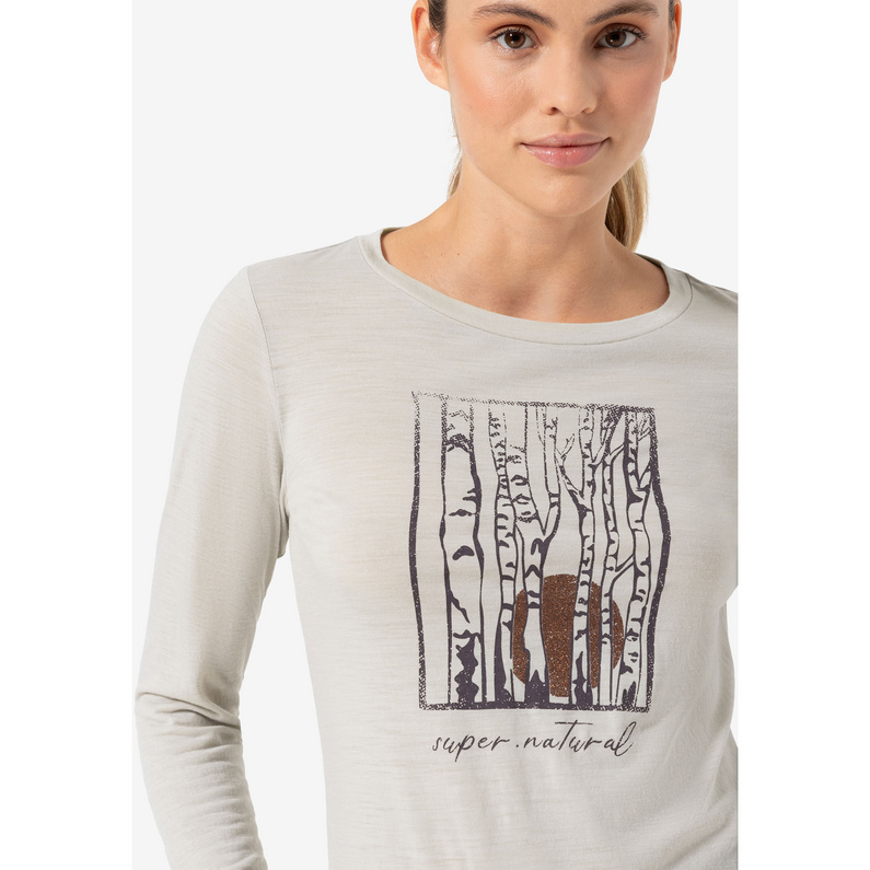 Super.Natural Damen Sunbirch Longsleeve