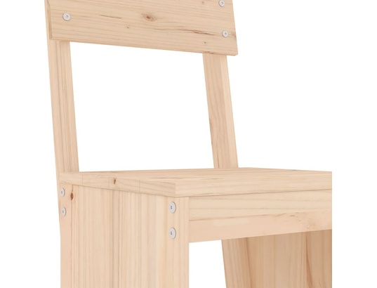 VIDAXL - Tabouret de bar Tabourets de bar 2 pcs 40x48,5x115,5 cm bois massif de pin