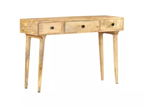 Table console 115x35x76 cm Bois de manguier massif