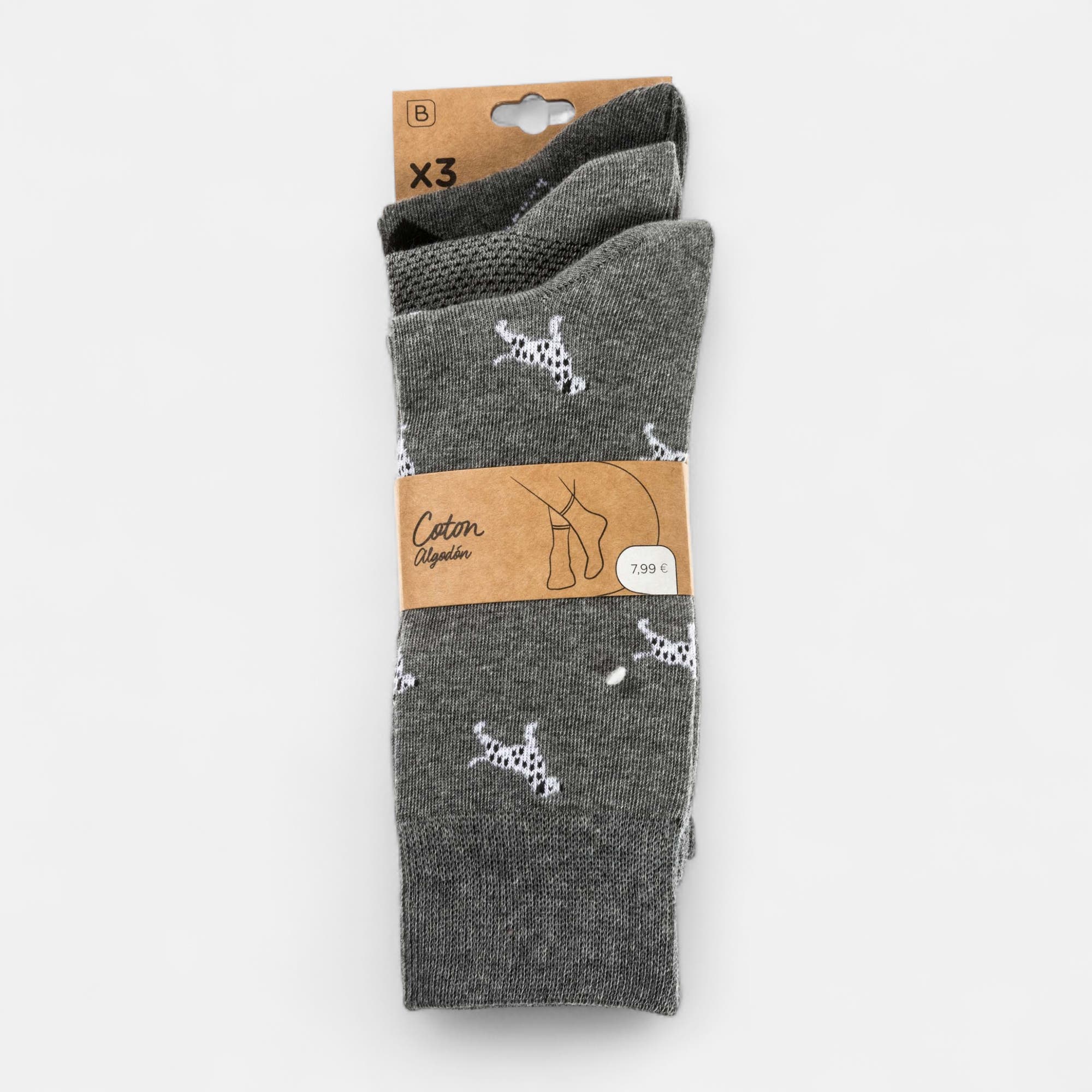 Chaussettes Homme gris