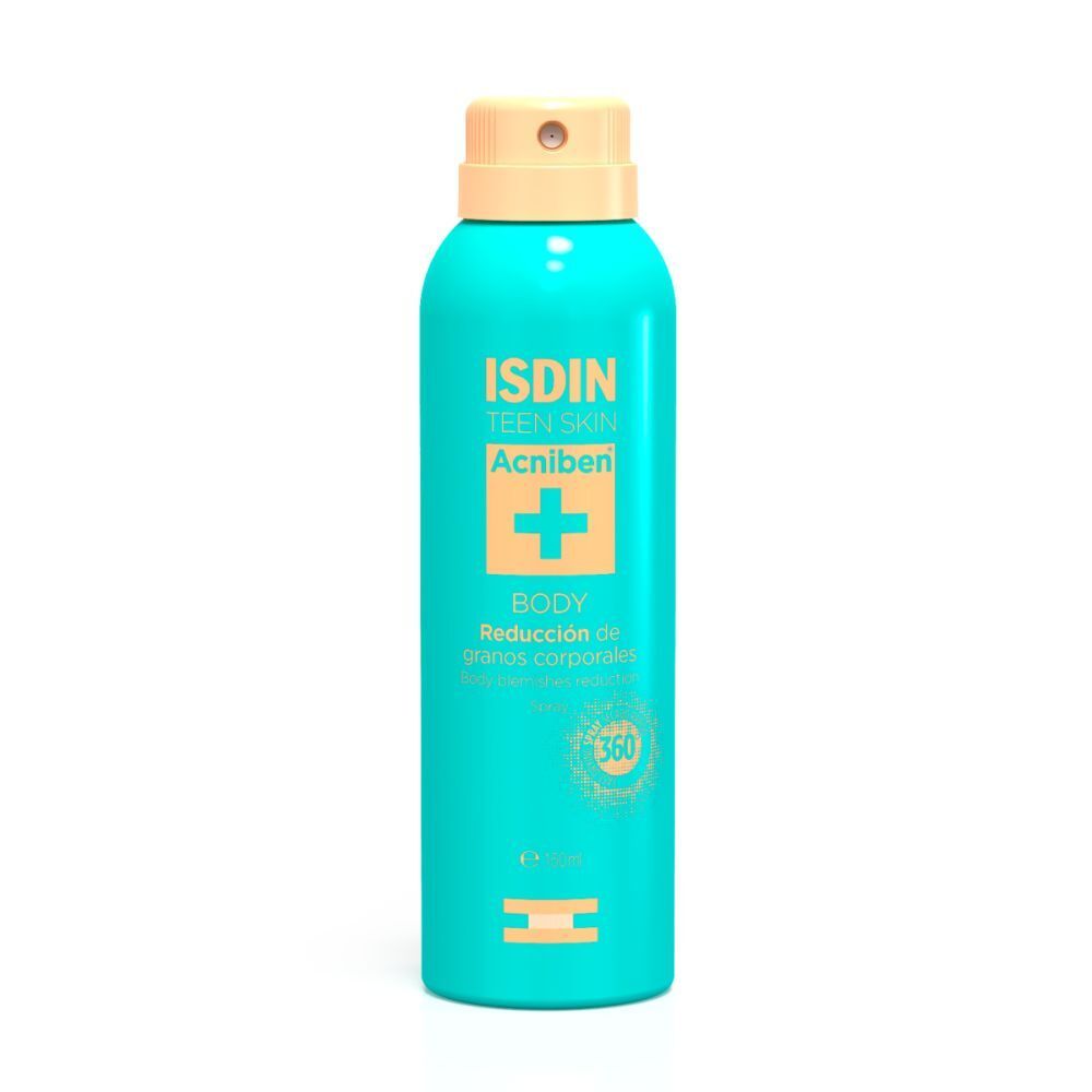 ISDIN Acniben Teen Body Spray gegen Pickel und unreine Körperhaut