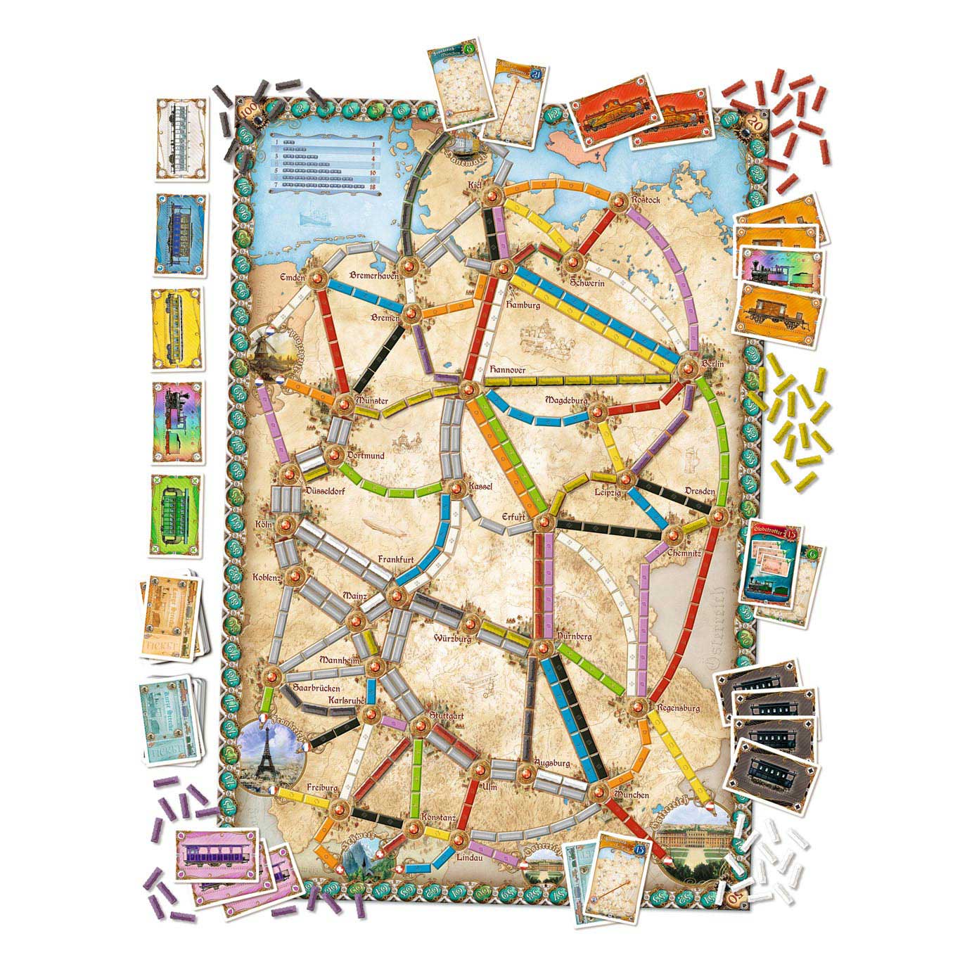 Ticket to Ride - Germany Bordspel