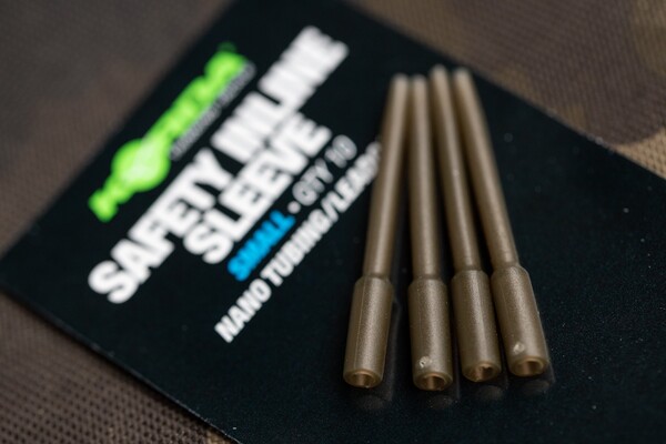 Korda Safety Inline Sleeve Nano Tubing/Leadcore (10 Pièces)