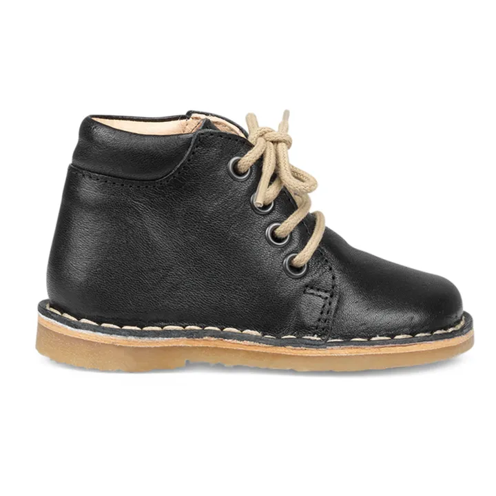 Petit Nord Boots à Lacets Classic | Noir