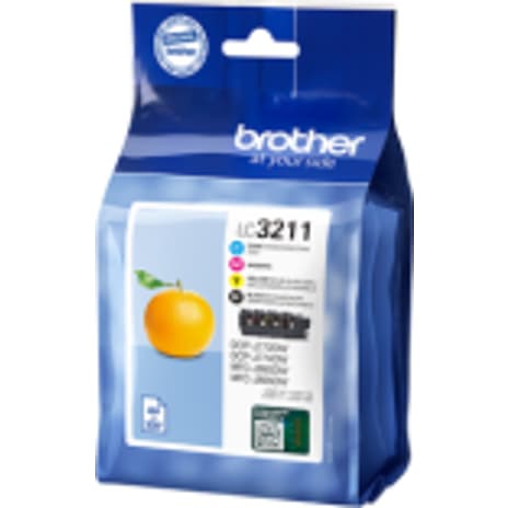 Brother LC 3211 blæk Value Pack