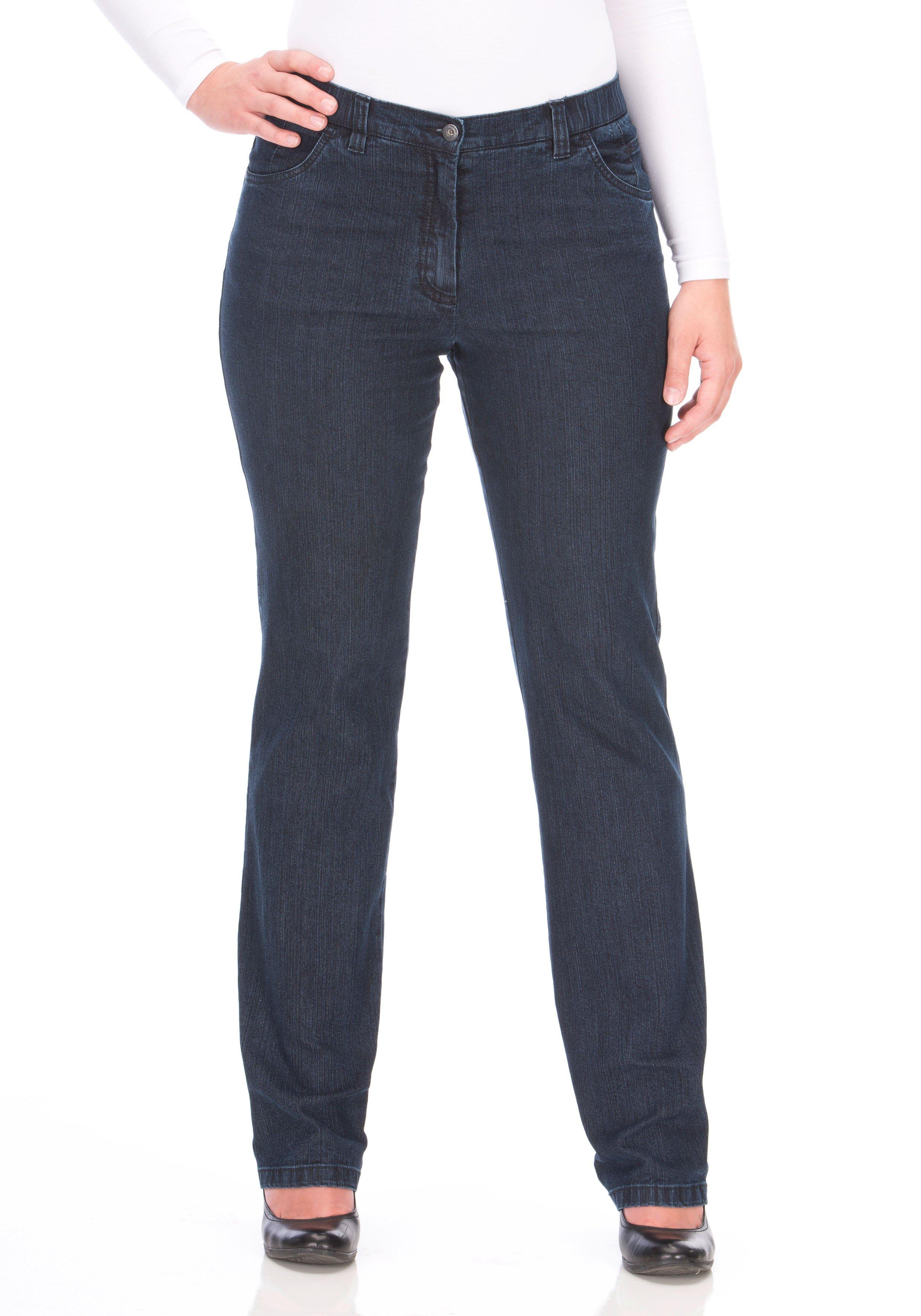 Jeans in Quer-Stretch-Qualität, mit Komfortbund
