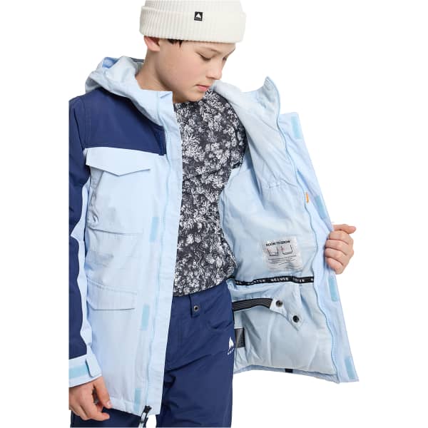 Veste snowboard BURTON B COVERT JK BALLAD BLUE/DRESS BLUE