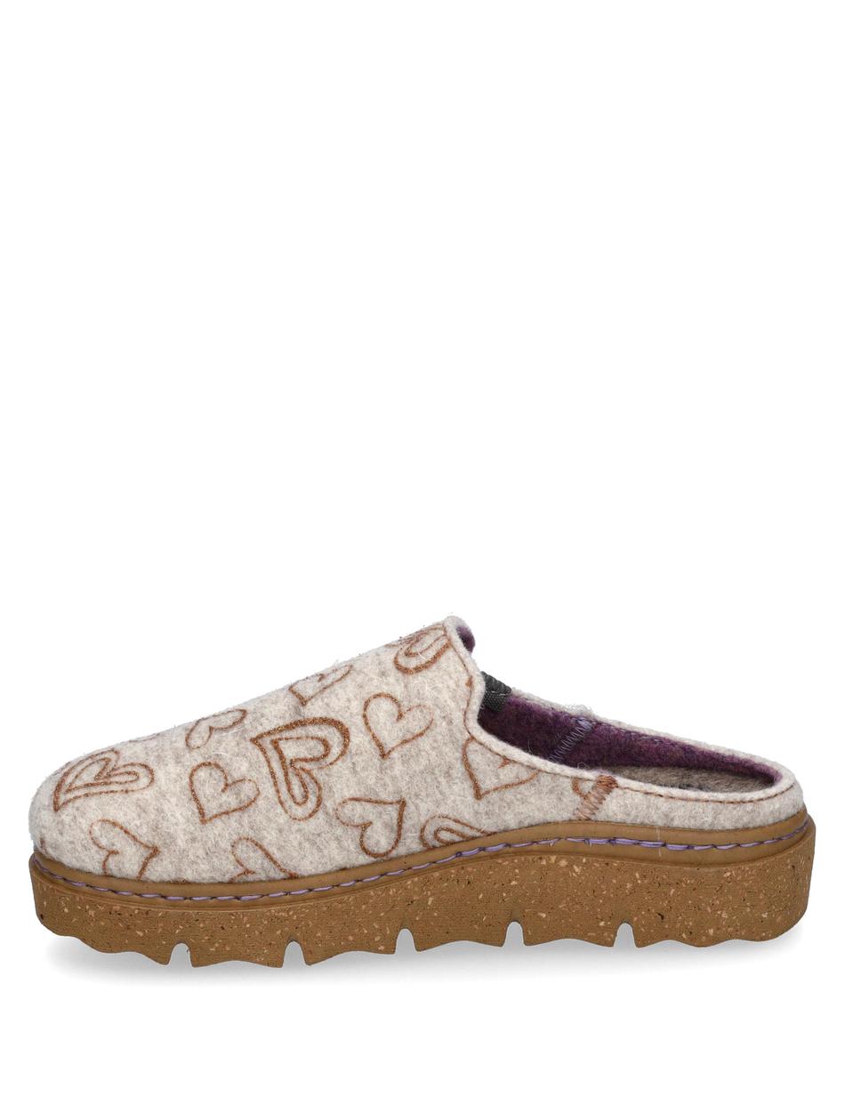 Hausschuh Carmaux 06, beige-kombi