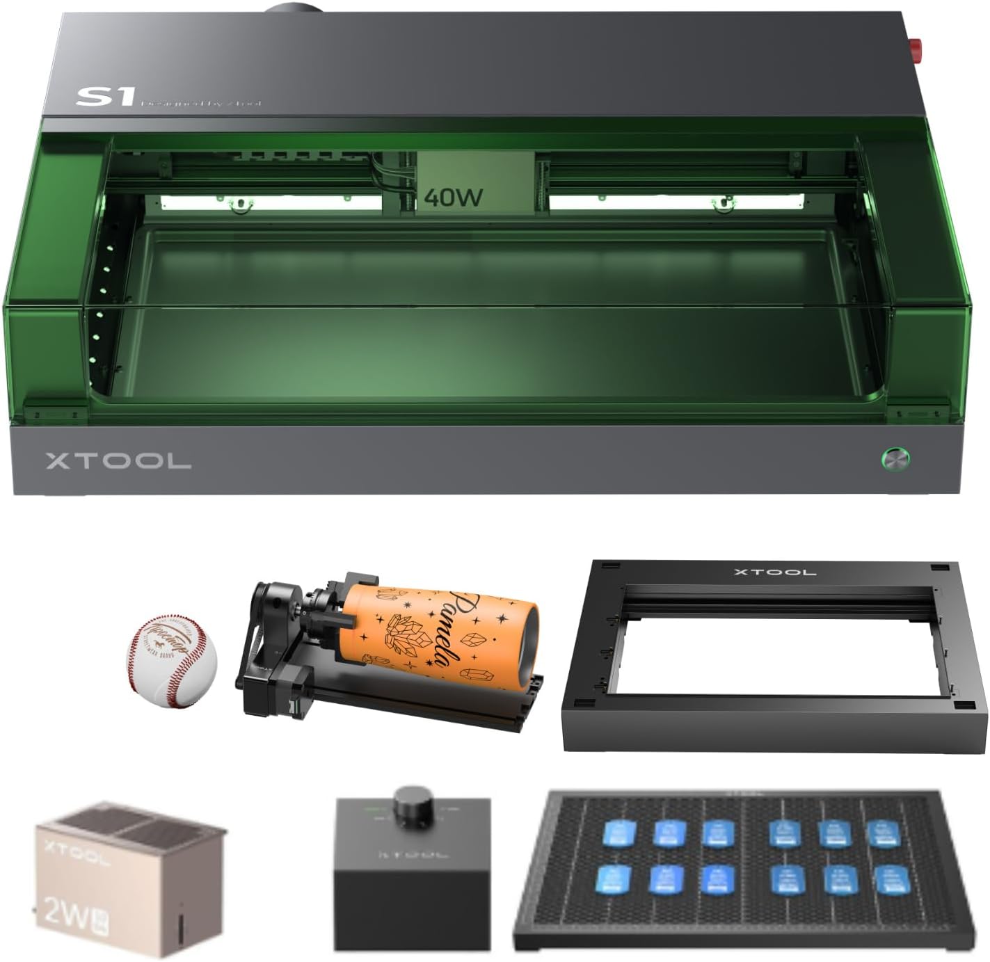 xTool S1 40W deluxe kit and 1064nm Module,
