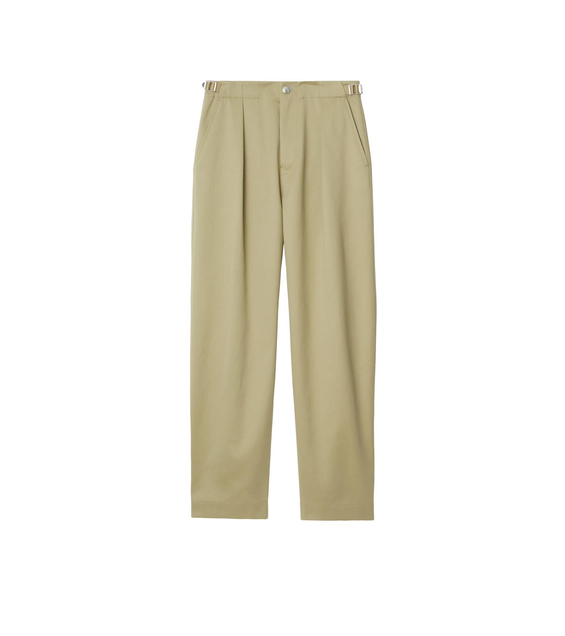Burberry| Damen Hose aus Baumwollsatin