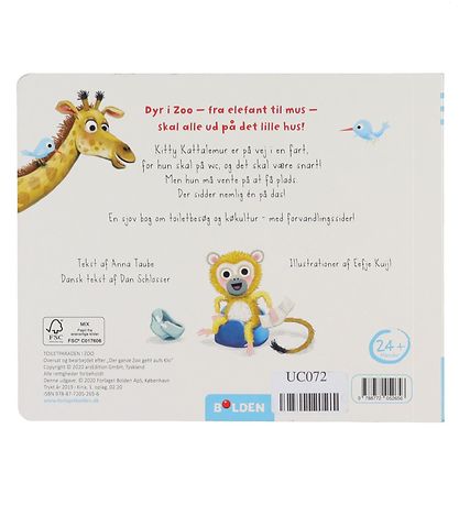 Forlaget Bolden Buch - Toiletparaden I Zoo - Dänisch