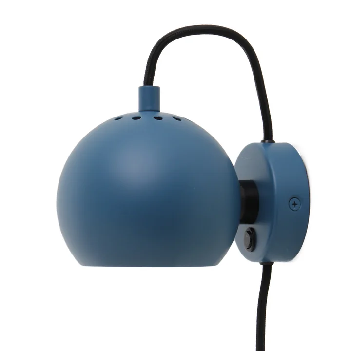 Frandsen - Ball Wandleuchte, petrol matt