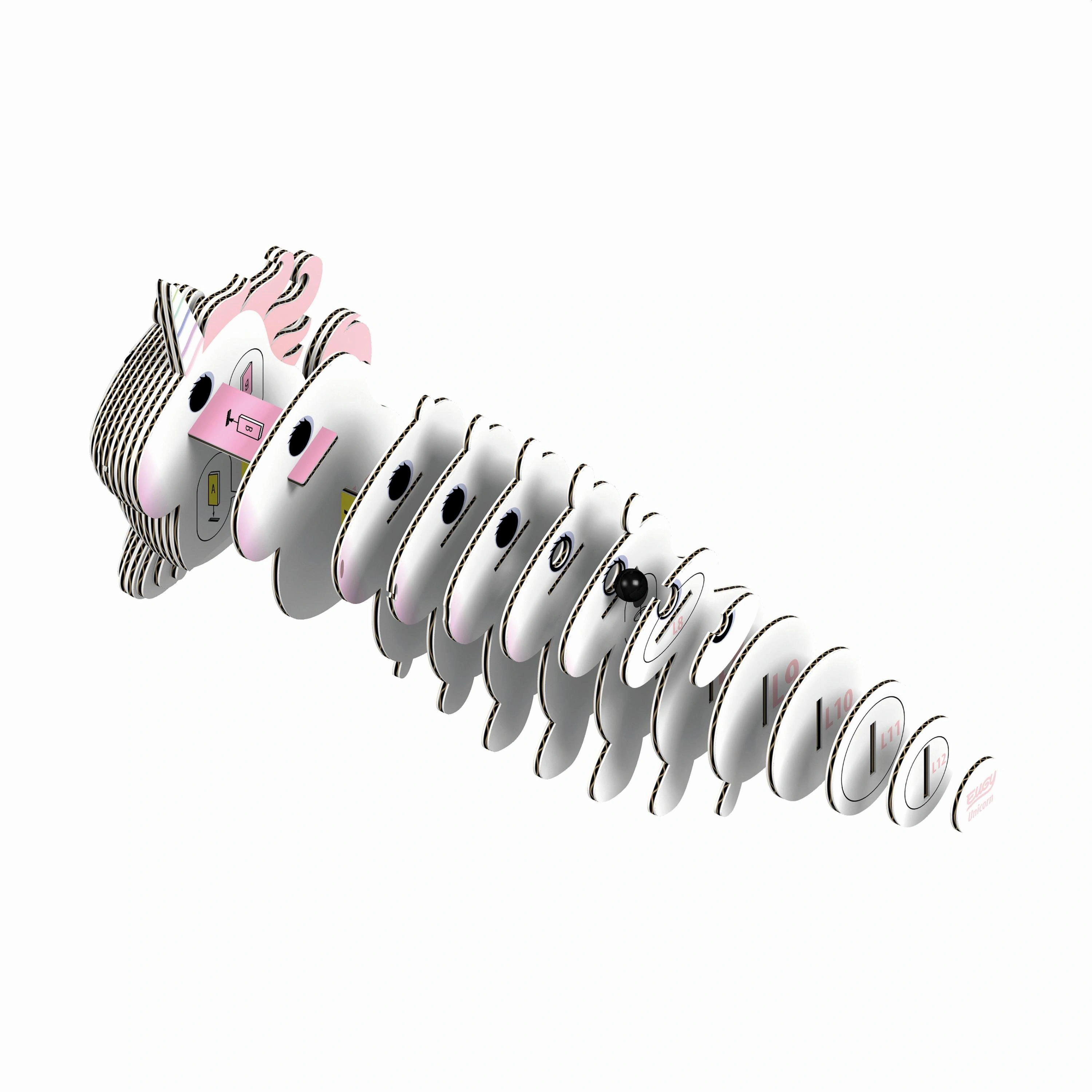3D Bastelset Einhorn
