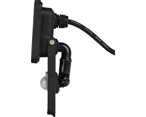 LED-sensorwandlamp IP44 20W 3300 lm 4000 K neutraal wit, netsnoer 3G1,0 mm² H05RN-F 0,3 m + snelsluiting, BxDxH 130x62x174 mm