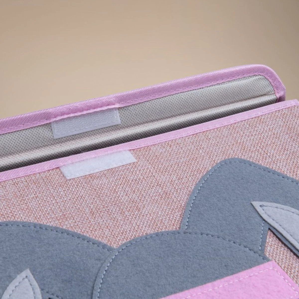 Boîte de rangement en tissu pour enfant 