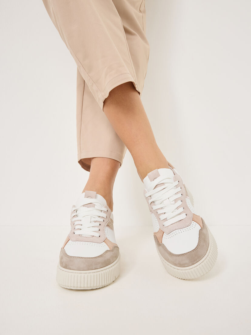 Sneaker - bruin