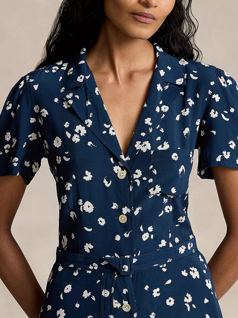 POLO RALPH LAUREN Maxikleid dunkelblau