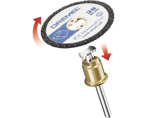Dremel EZ SpeedClic: Diamantdoorslijpschijf 38 mm (SC545)