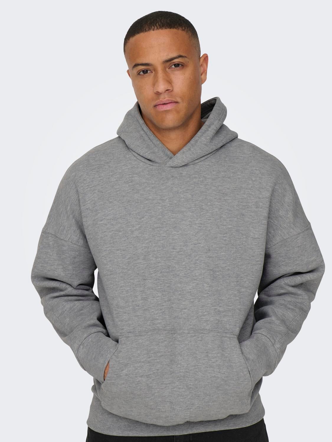 ONSDAN Sweatshirt Light Grey Melange