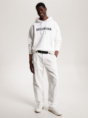 Moletom com capuz bordado Hilfiger Monotype