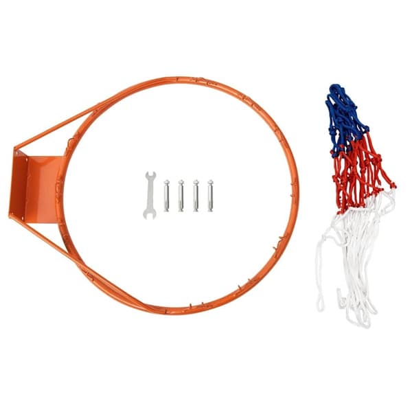 vidaXL Basketballkurv oransje 39 cm stål