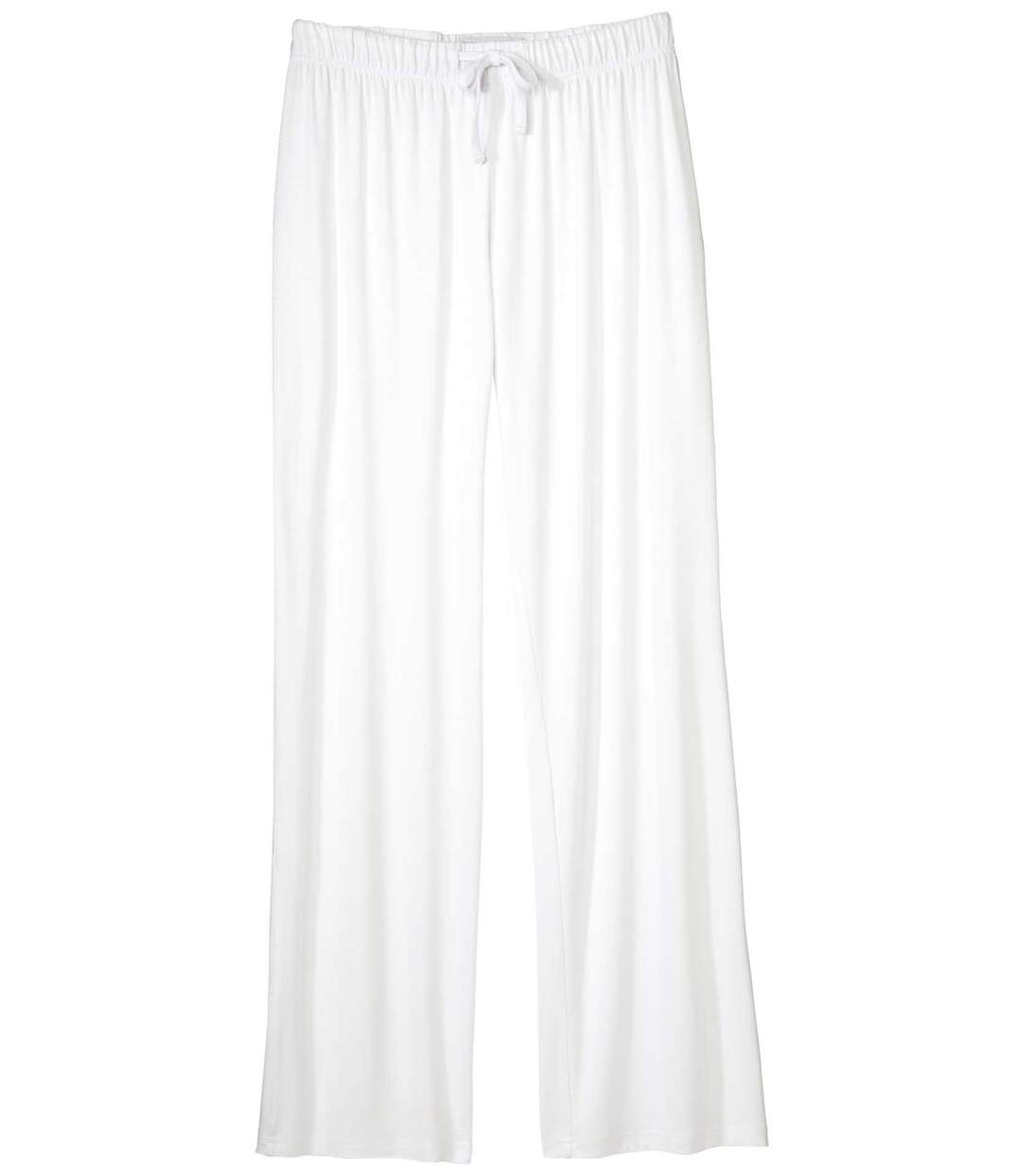 Pantalon Fluide Blanc