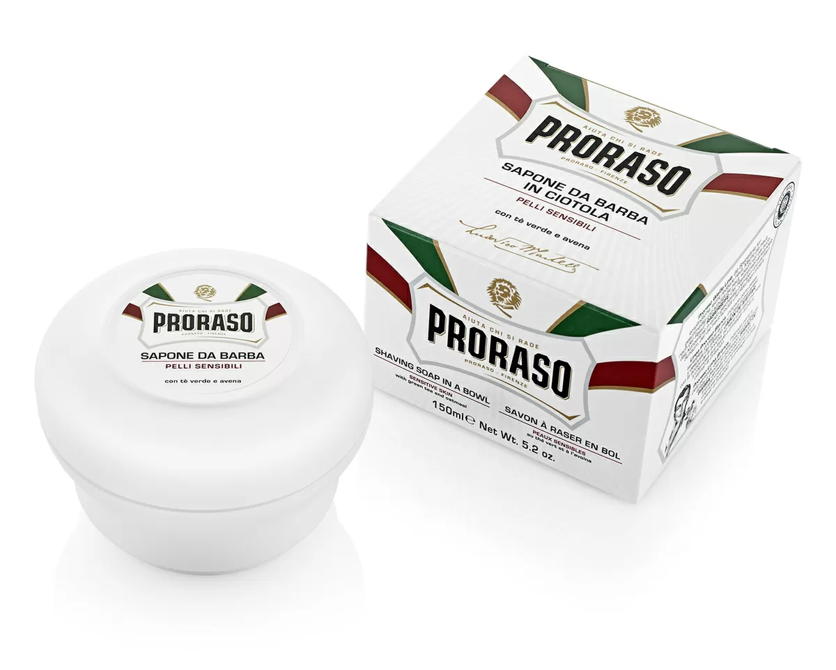 Proraso Shaving Soap Green Tea & Oatmeal - 150 ml