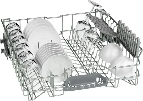 Bosch SMV2HVX02E - Opvaskemaskine - Sort, Rustfrit stål