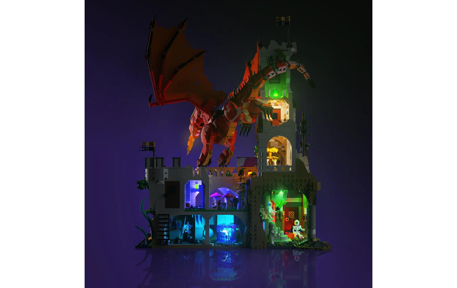 LED-Licht-Set für LEGO® LMB 2.0 für 21348 Dungeons & Dragons<br>Beleuchtungs-Kit