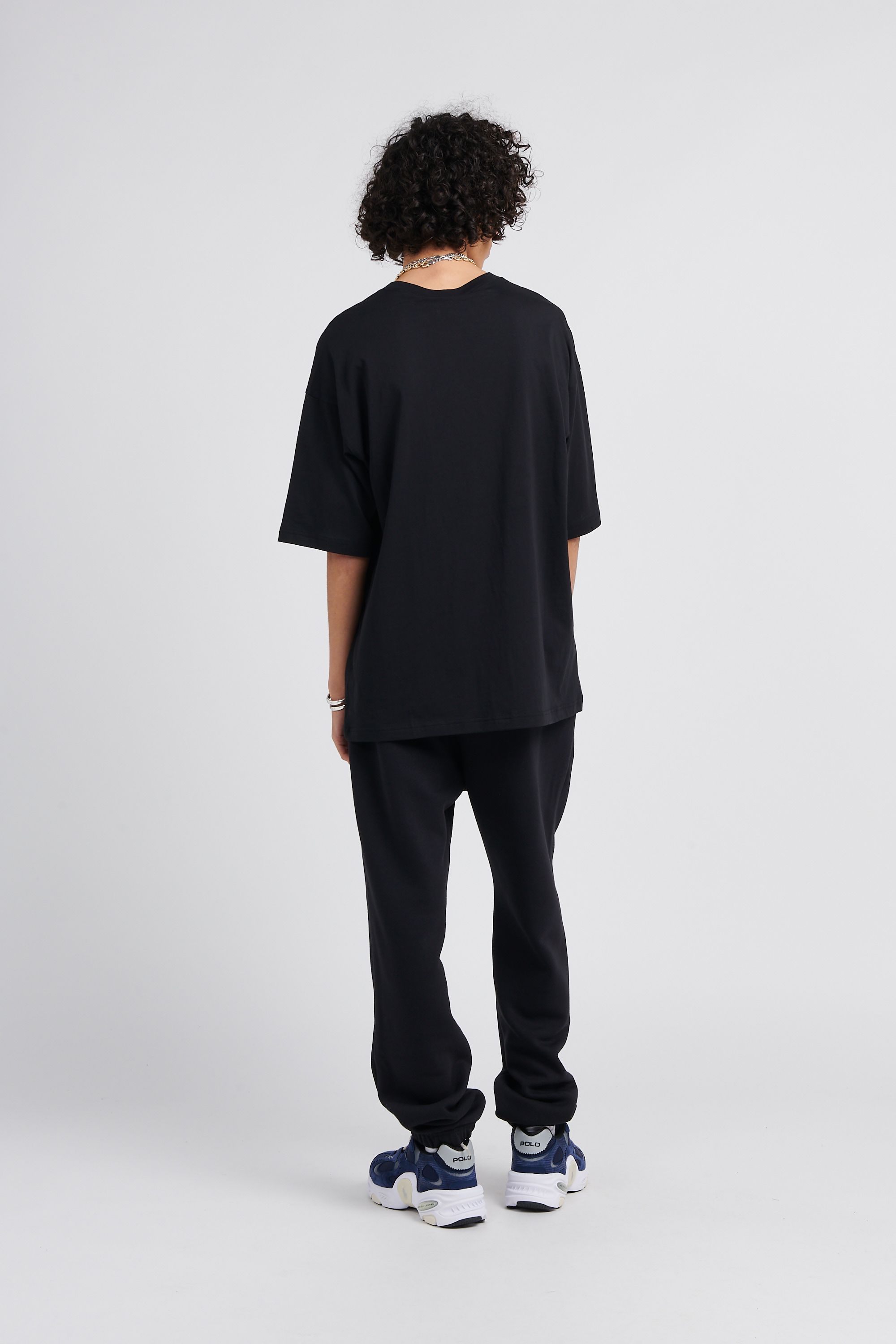 CHAMPION Jogging Elastic Cuff Pants Noir