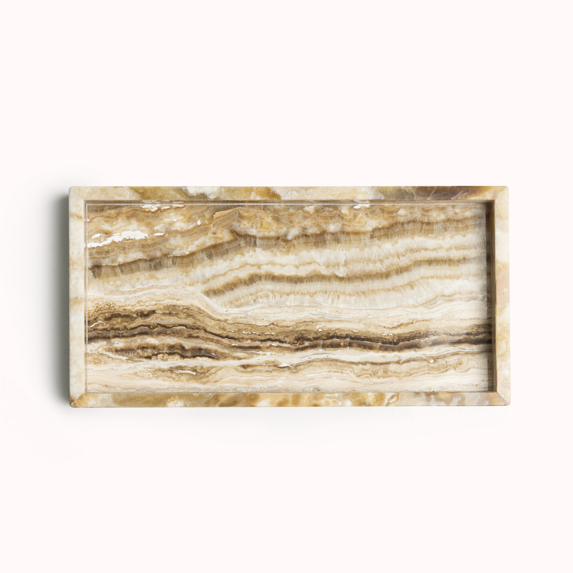 Dienblad Marmer Sandal Onyx 30x15cm