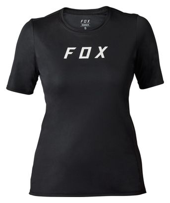 Maillot Manches Courtes Fox Ranger Moth Femme Noir