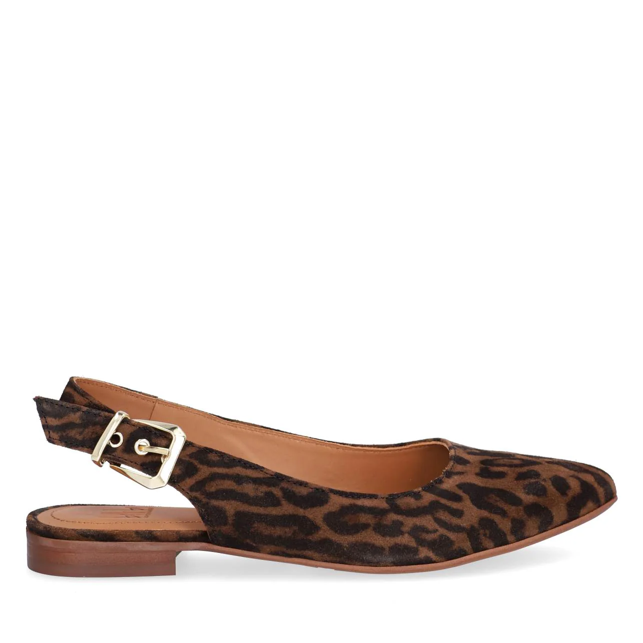 Billi Bi  A6302 ballerinasko - Leopardo Suede
