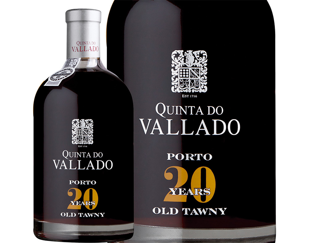 VINHO PORTO QUINTA DO VALLADO TAWNY 20 ANOS 0.50L