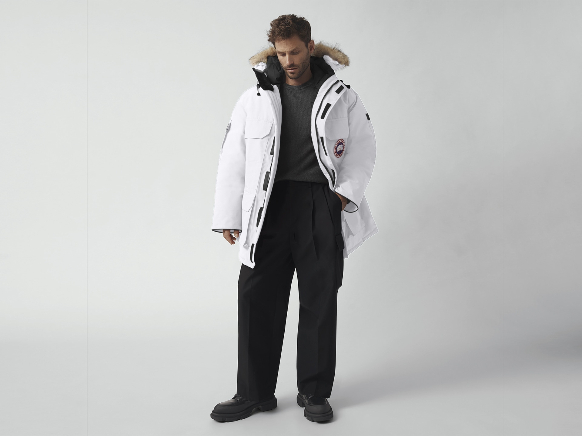 Canada Goose Expedition Parka Men North Star White