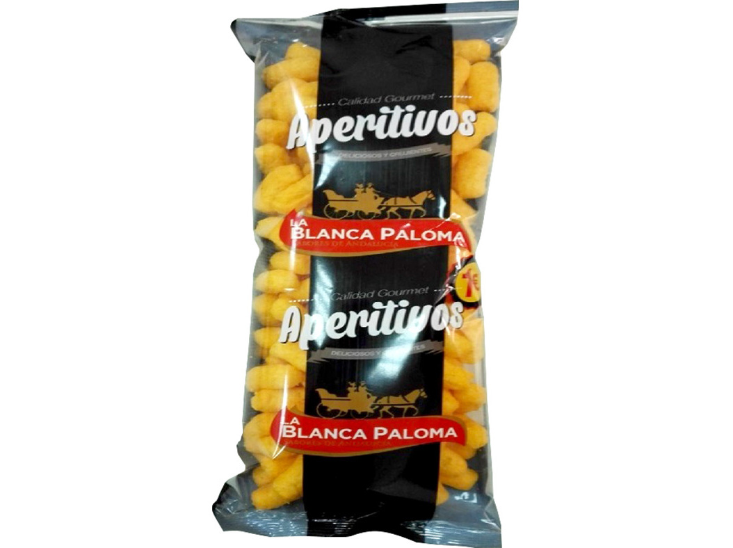 APERITIVO BLANCA PALOMA GUSANOS QUEIJO 110G
